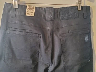 Nuevo Carlos Ray Tactical Distributors TD Apparel Hombres Negro EDC Pantalones 34x30 Nuevo con Etiquetas Foto 1 de 4