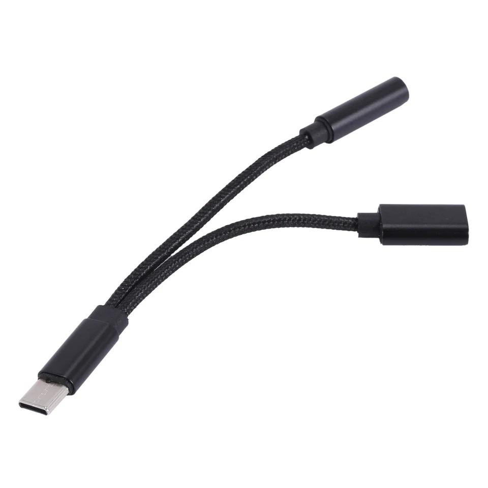 Adattatore per Cuffie 2 nel 1 Tipo C Jack Splitter USB C Convertitore di Ri7416 - Image 1 of 1