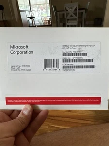 WINDOWS SVR Server Standard STD 2019 64BIT ENGLISH 1PK DSP OEI DVD 16 CORE - Picture 1 of 1