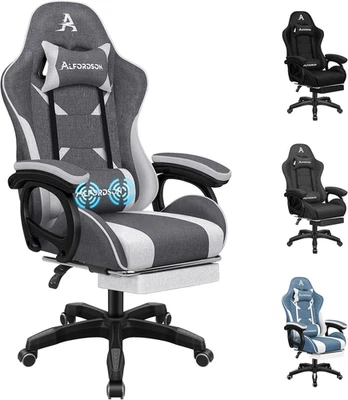 Gaming Chair with Massage and 150° Recline, Ergonomic Executive Office Chair Lin - image 1 of 4