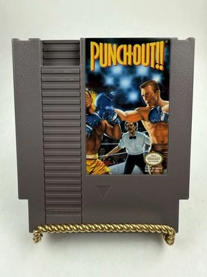 Punch-Out NES Nintendo Game Punchout - Cartucho solo 1985 probado y funcionando en buen estado Foto 1 de 4