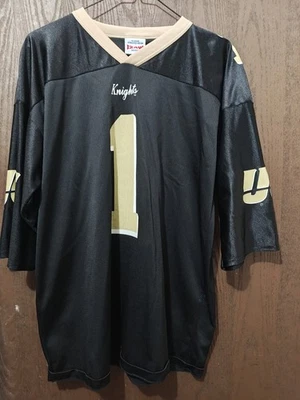 UCF Knights Football Jersey Izaw Medium  Black Short Sleeve Men Medium # 1 - Image 1 of 4