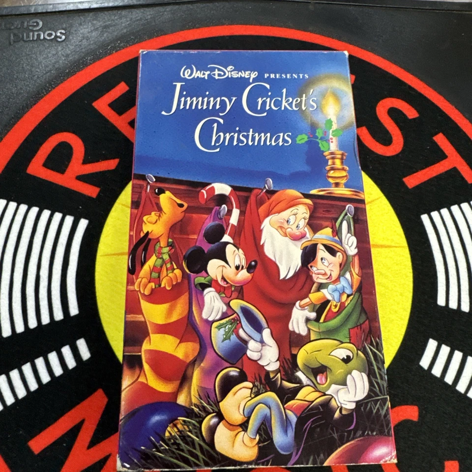Jiminy Cricket's Christmas - Walt Disney VHS rare Mickey Mouse short from 1932 - Image 1 of 4