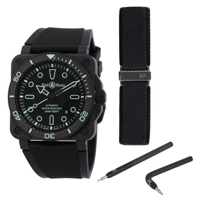Reloj para hombre Bell and Ross Br 03 automático esfera negra BR03ADOLCESRB Foto 1 de 3