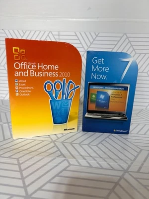 Microsoft Office 2010 Home Business Windows 7 Home Premium to Professional - Image 1 of 4