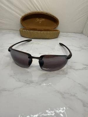 Maui Jim MJ Sport MJ-407-10 Ho'Okipa Sunglasses Japan 64-17-130 *CLEAN W/Case - Image 1 of 4