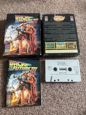 Back To The Future Part III 3 Commodore 64 C64 Game Boxed  complete tested vgc  - Image 1 of 3