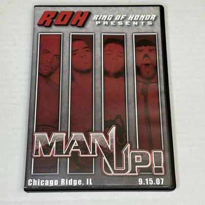 ROH Ring Of Honor Wrestling Man Up! DVD September 15th 2007 Rare￼ - Image 1 of 3