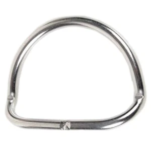 SF-1: DirZone D-Ring Edelstahl 50mm gekröpft - D-ring stainless steel 50 cranked - Picture 1 of 1