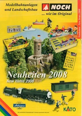 Noch - Brochure Leaflet Novelties 2008 Model Railway Landscapes - B19672 - Image 1 of 3