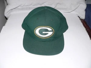 Vintage Green Bay Packers Drew Pearson NFL Snapback Hat Adjustable Cap NFC Patch - Picture 1 of 5