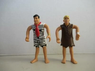 The Flintstones Collectible Figures & Bendable Figures FRED and BARNEY - Image 1 of 2