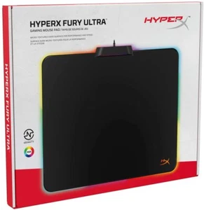 HyperX Fury Ultra – RGB Gaming Mouse Pad, 360° RGB Lighting (HX-MPFU-M) - Picture 1 of 4