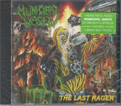Municipal Waste - The Last Rager CD - SEALED NEW Speed Thrash Punk Metal EP - Image 1 of 2