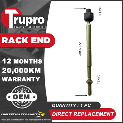 Brand New 1 Pc Trupro RH Rack End for FORD TELSTAR AR AS Manual 1982-1987 - image 1 of 3