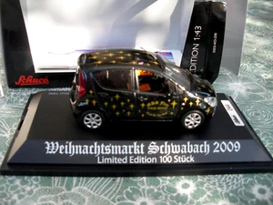 Schuco 1:43 Opel Agila Weihnachtsmarkt Schwabach 2009 nur 100 Stück K-A115 - Picture 1 of 3