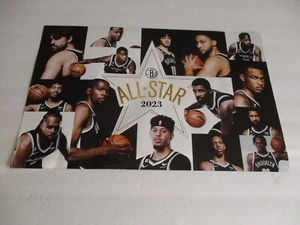 2023 Brooklyn Nets All Star - Vote The Brooklyn Way 2-seitiges Poster 17 x 11 NEU - Bild 1 von 2
