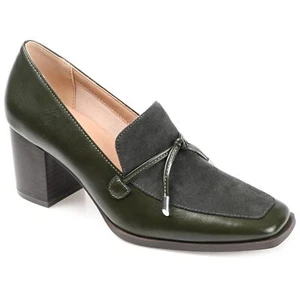 Journee Collection Women's Tru Comfort Foam? Crawford Pump Olive 9 Medium - Picture 1 of 6