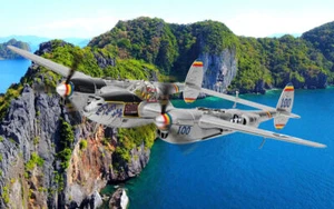 1:72 Corgi Lockheed P-38L Lightning USAAF 475th FG Fighter Diecast Plane Model - Picture 1 of 6