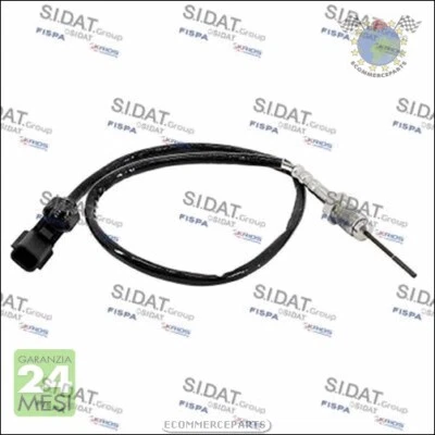 Sensore temperatura gas scarico Sidat per OPEL MOVANO B RENAULT MASTER gdx - Immagine 1 di 3