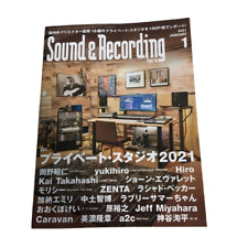 Music Magazine Sound Recording 2021 January Issue Rittor-Music