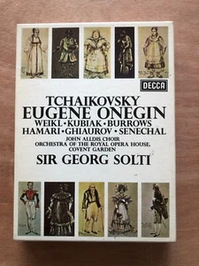 Tchaikovsky: Eugene Onegin. Double Decca Cassette box set - Picture 1 of 2