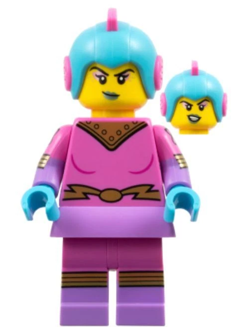 LEGO Minifig col439 - Retro Space Heroine Series 26