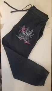 Pantalones deportivos Mossimo para mujer gris medio con cordón bolsillos en la cintura defecto LEER - Imagen 1 de 12