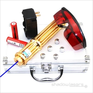 BX3-L 450nm Adjustable Focus Super Power Blue Laser Pointer Visible Beam - Picture 1 of 11
