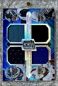 2014 PANINI SPECTRA BLUE QUAD PATCH /49 MACK CLOWNEY BORTLES WATKINS RC - Foto 1 di 2