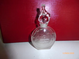 Panthère de Cartier Eau Légère mit dem gläsernen Panther, Flacon leer, Rarität - Bild 1 von 2