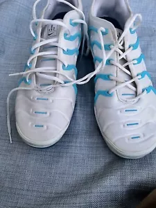 Nike Air Vapomax Plus 924453-104 Blau Force Fury/Weiß Größe 14 Herren - Bild 1 von 17