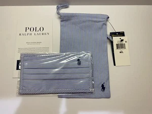 Polo Ralph Lauren Mask M/L Authentic Classic Blue/White (Mask Factory Sealed) - Picture 1 of 2