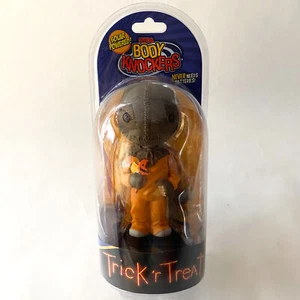 Solar Powered Trick or Treat Sam Body Knocker Halloween Bobblehead - Picture 1 of 4