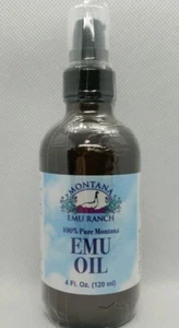Aceite de emú Montana Emu Ranch 100 % puro de Montana 4 Fl Oz - Imagen 1 de 2