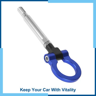 Paquete (1) gancho de remolque de remolque ojo de anillo de parachoques delantero para Subaru Impreza WRX BRZ Foto 1 de 4