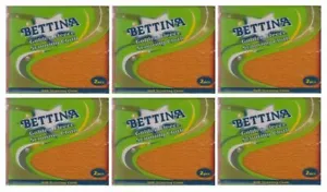 6 x Bettina Pack Of 2 Golden Fleece Scouring Cloth Soft Household Cleaning Wash - Picture 1 of 1