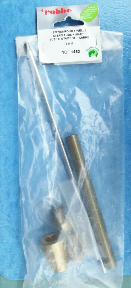 VINTAGE ROBBE 1453 STERN TUBE + SHAFT 6 MM NO. 1453 NIP - Image 1 of 1