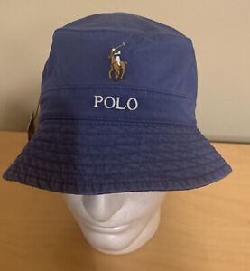 Polo Ralph Lauren hat men Large / Xlarge Bucket vintage blue