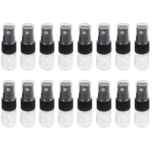 16X Travel Mist Spray Bottle 5ml Mini Plastic Clear Perfume Atomizer Empty - Foto 1 di 2