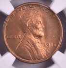 1915 LINCOLN WHEAT PENNY CENT NGC MS64 RB 1915 LINCOLN WHEAT PENNY CENT NGC MS64 RB