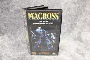 VTG Macross do you remember love original japanses english sub VHS cassette - Picture 1 of 10