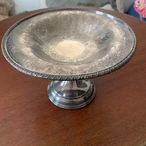 Vintage VINERS Silver Plated Footed Pedestal Bowl Tazza - Picture 1 of 7