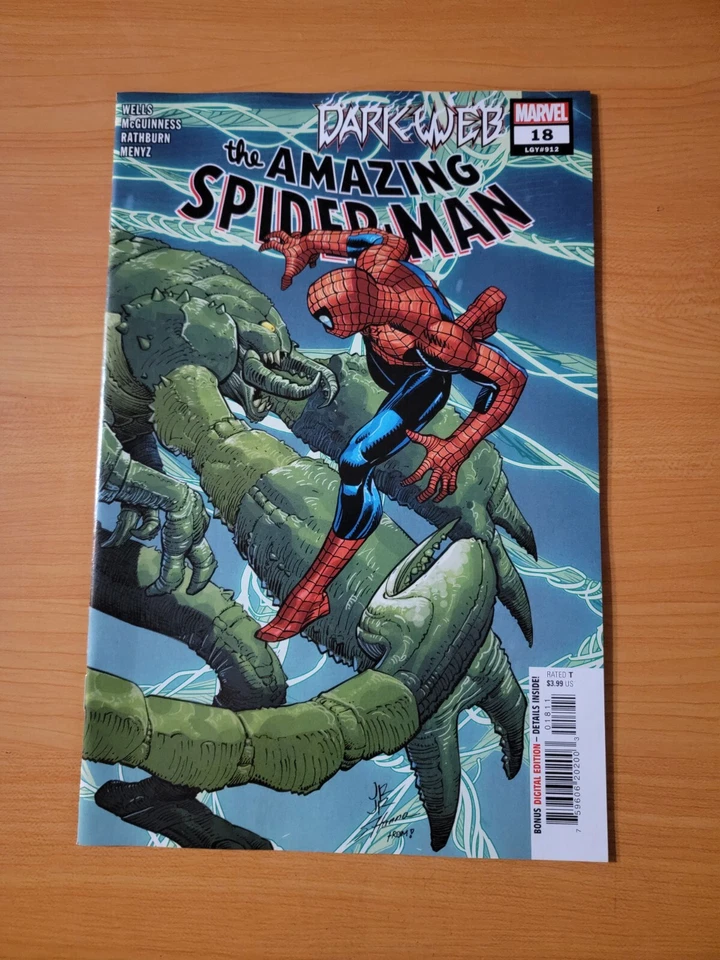 Increíble Spider-Man #18 (LGY#912) ~ CERCANO A MINT NM ~ 2023 Cómics Marvel - Imagen 1 de 1