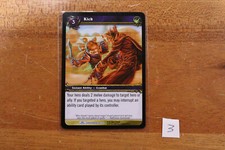 WOW TCG: Kick (Dark Portal Rare) - Lightly Played