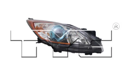 Faro halógeno lateral izquierdo TYC para Mazda 3 transmisión de 6 velocidades. Modelos 2012-2013 Foto 1 de 3