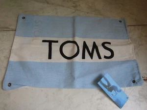 NWT TOMS Shoes Drawstrings Dust Cover Shoe Bag Travel Storage - Picture 1 of 3