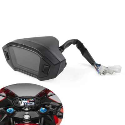 Universal Lcd Led Digital Motorcycle Odometer Speedometer Gauge 14000R/min Foto 1 de 4