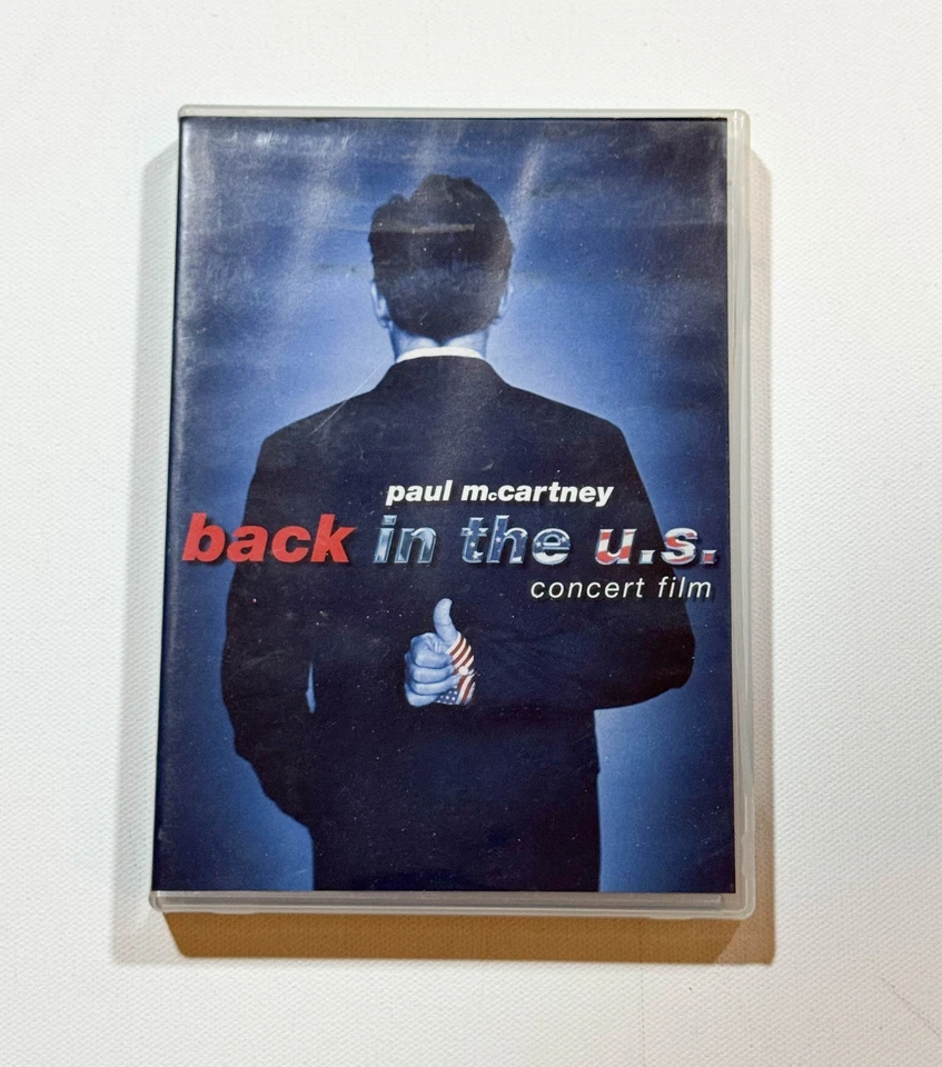 Paul McCartney - Back in the U.S. Live (DVD 2002) Rock n Roll Tour Concert Music Foto 1 de 4