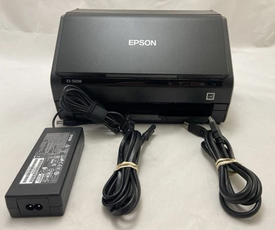 Epson ES-500W Wireless Duplex Document Scanner Epson AC Power Adapter - Image 1 of 4